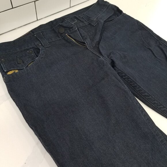 MEN'S True Religion Jeans Size 34 with Golden Smile - Picture 6 of 11